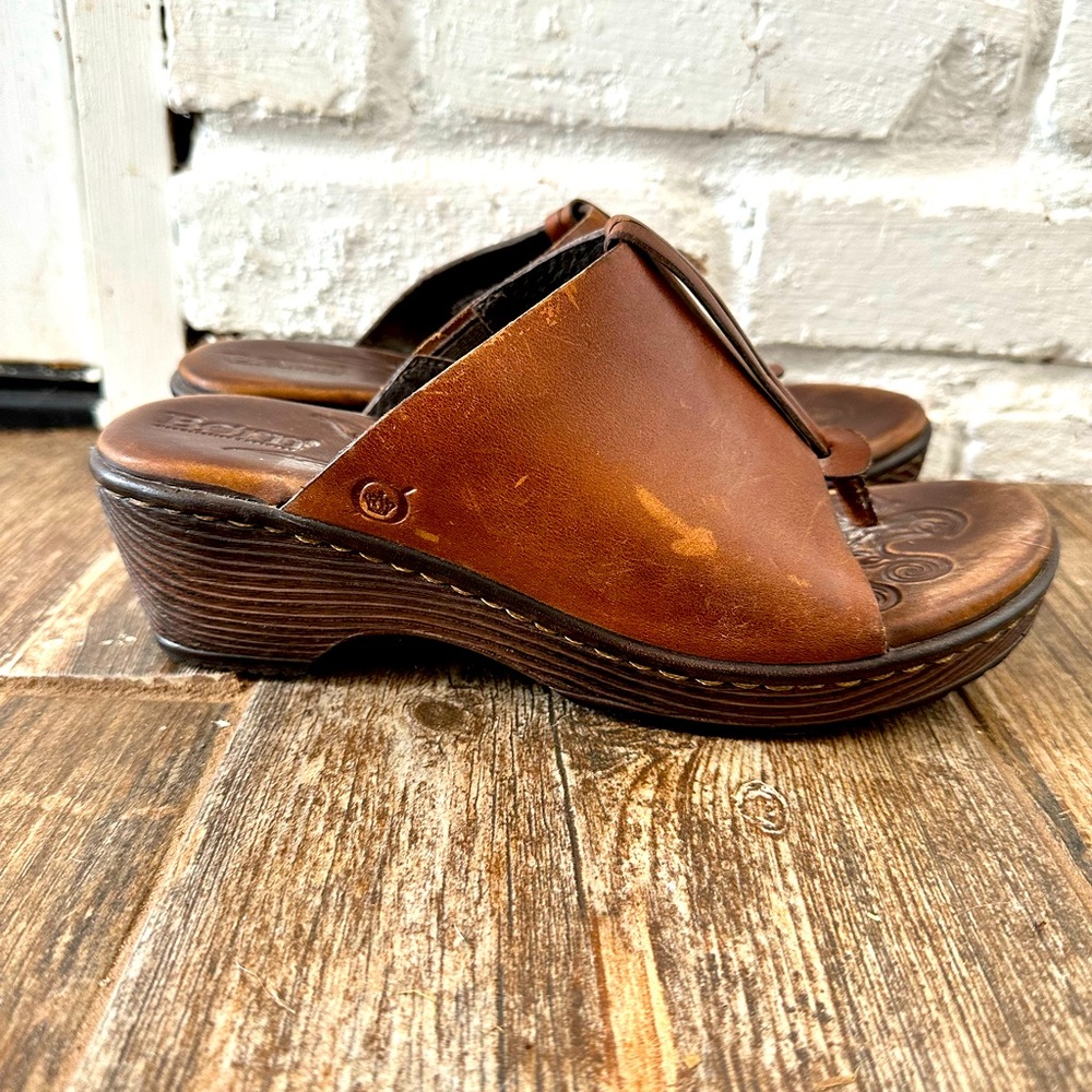 Born clogs .. made in Mexico… Leather uppers and lining 7